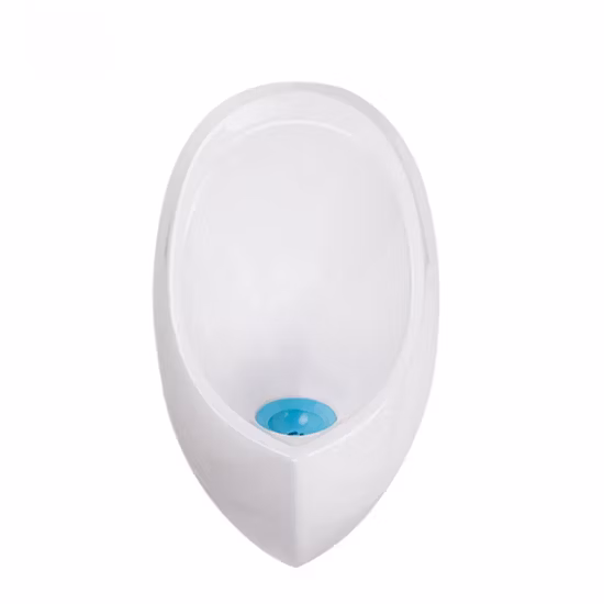 Atacado barato pequeno mictório de cerâmica branca sem água tipo vaso sanitário masculino