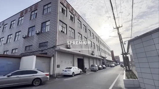 Armário de banheiro moderno de pedra sinterizada de parede cinza